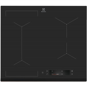 Electrolux 900 SensePro, plotis 59 cm, berėmė, tamsiai pilka - Įmontuojama indukcinė kaitlentė