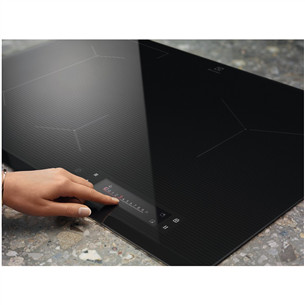 Electrolux 900 SensePro, plotis 59 cm, berėmė, tamsiai pilka - Įmontuojama indukcinė kaitlentė