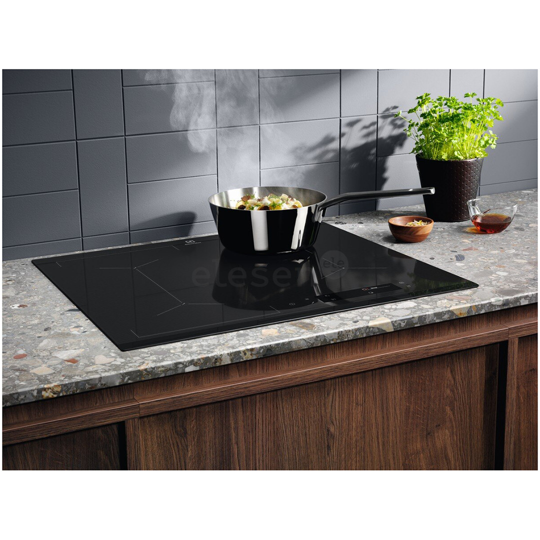 Electrolux 900 SensePro, plotis 59 cm, berėmė, tamsiai pilka - Įmontuojama indukcinė kaitlentė