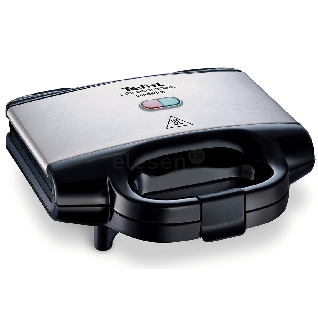 Tefal Ultracompact, 700 Вт, черный/нерж. сталь - Контактный тостер Товар - SM1572