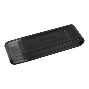 Kingston DataTraveler 70, USB-C, 64 GB, black - USB memory stick DT70/64GB