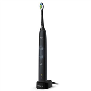 Philips Sonicare ProtectiveClean 4500, juodas - Elektrinis dantų šepetėlis