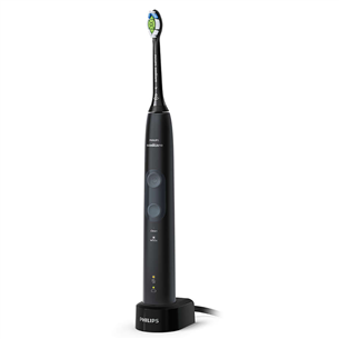 Elektrinis dantų šepetėlis Philips Sonicare ProtectiveClean 4500, juodas Prekė - HX6830/44 HX6830/44