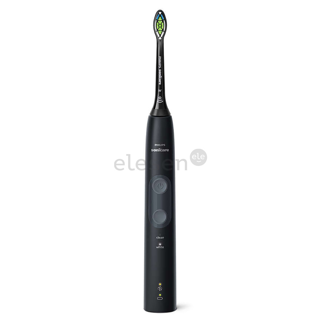 Philips Sonicare ProtectiveClean 4500, juodas - Elektrinis dantų šepetėlis