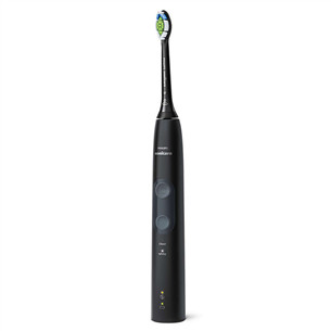Philips Sonicare ProtectiveClean 4500, juodas - Elektrinis dantų šepetėlis