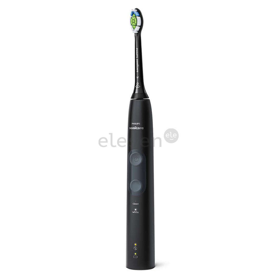 Philips Sonicare ProtectiveClean 4500, juodas - Elektrinis dantų šepetėlis