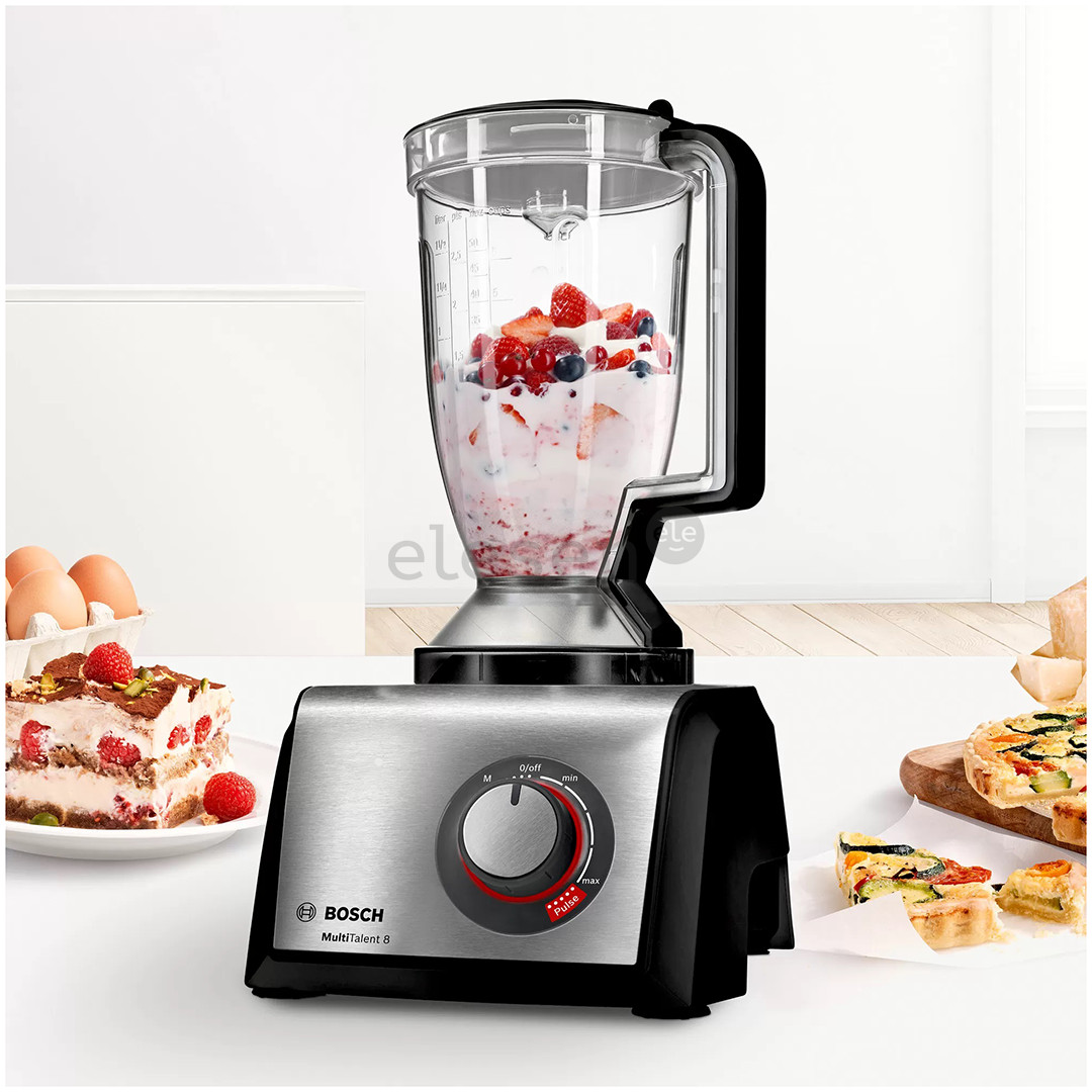 Bosch MultiTalent 8, 3.9 L/1.5 L, 1250 W, grey - Food processor Item - MC812M865