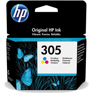 Rašalo kasetė Ink HP 305, Spalvota Prekė - 3YM60AE#UUS 3YM60AE#UUS