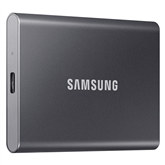 Išorinis diskas SSD Samsung T7 1TB, USB 3.2, Pilkas Prekė - MU-PC1T0T/WW