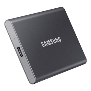 Samsung T7, 1 TB, USB 3.2, gray - Portable SSD Item - MU-PC1T0T/WW