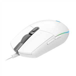 Logitech G102 LightSync, balta - Pelė