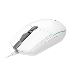 Pelė Logitech G102 LightSync, Balta Prekė - 910-005824