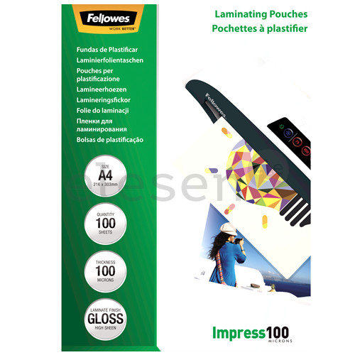 Fellowes Laminating pouches A4 - Laminating pouches
