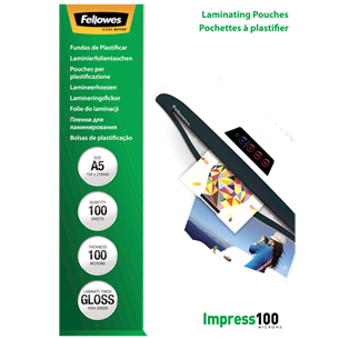 Fellowes Laminating pouches A5 - Laminating pouches Item - 5351002 5351002