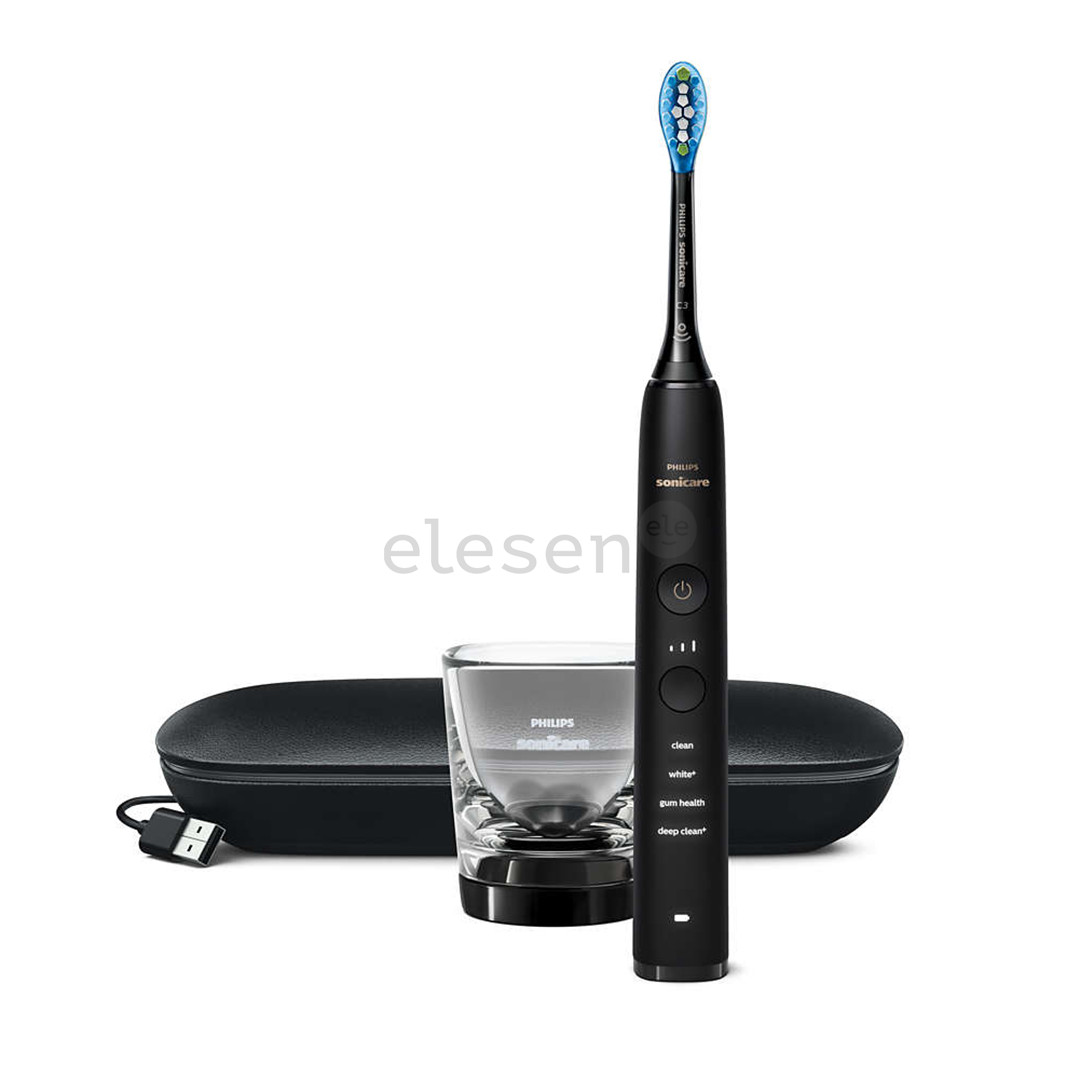 Philips Sonicare DiamondClean 9000, travel case, black - Electric toothbrush