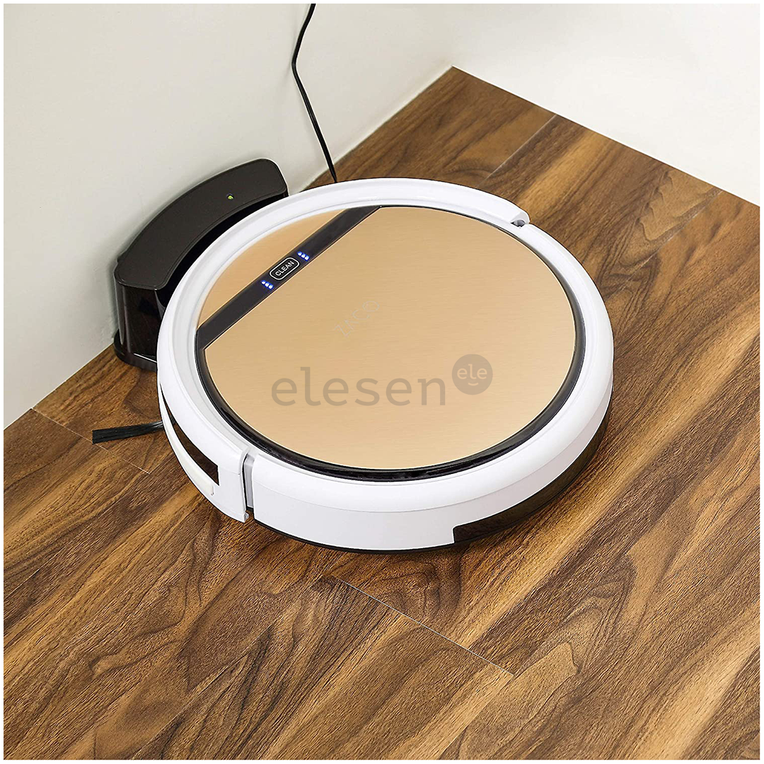 Zaco V5s Pro Wet & Dry, vacuuming and mopping, gold/white - Robot vacuum mop Item - 501731
