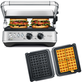 Sage the BBQ & Press™ + vaflių plokštelės, juoda/nerūdijančio plieno - Elektrinio grilio rinkinys