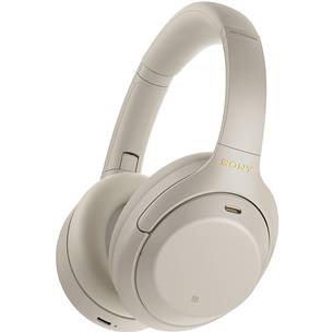 Sony WH-1000XM4, sidabrinės - Belaidės ausinės Prekė - WH1000XM4S.CE7