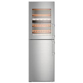 Liebherr, ice maker, 48 bottles, height 185 cm, inox - Wine cooler with freezer Item - SWTNES4285-21