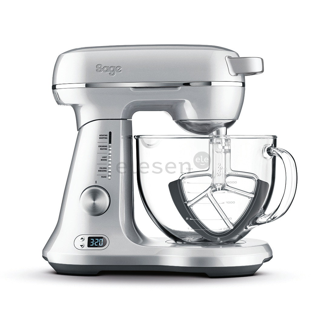 Sage the Bakery Boss, 4.7 L/3.8 L, 1200 W, silver - Mixer Item - SEM825