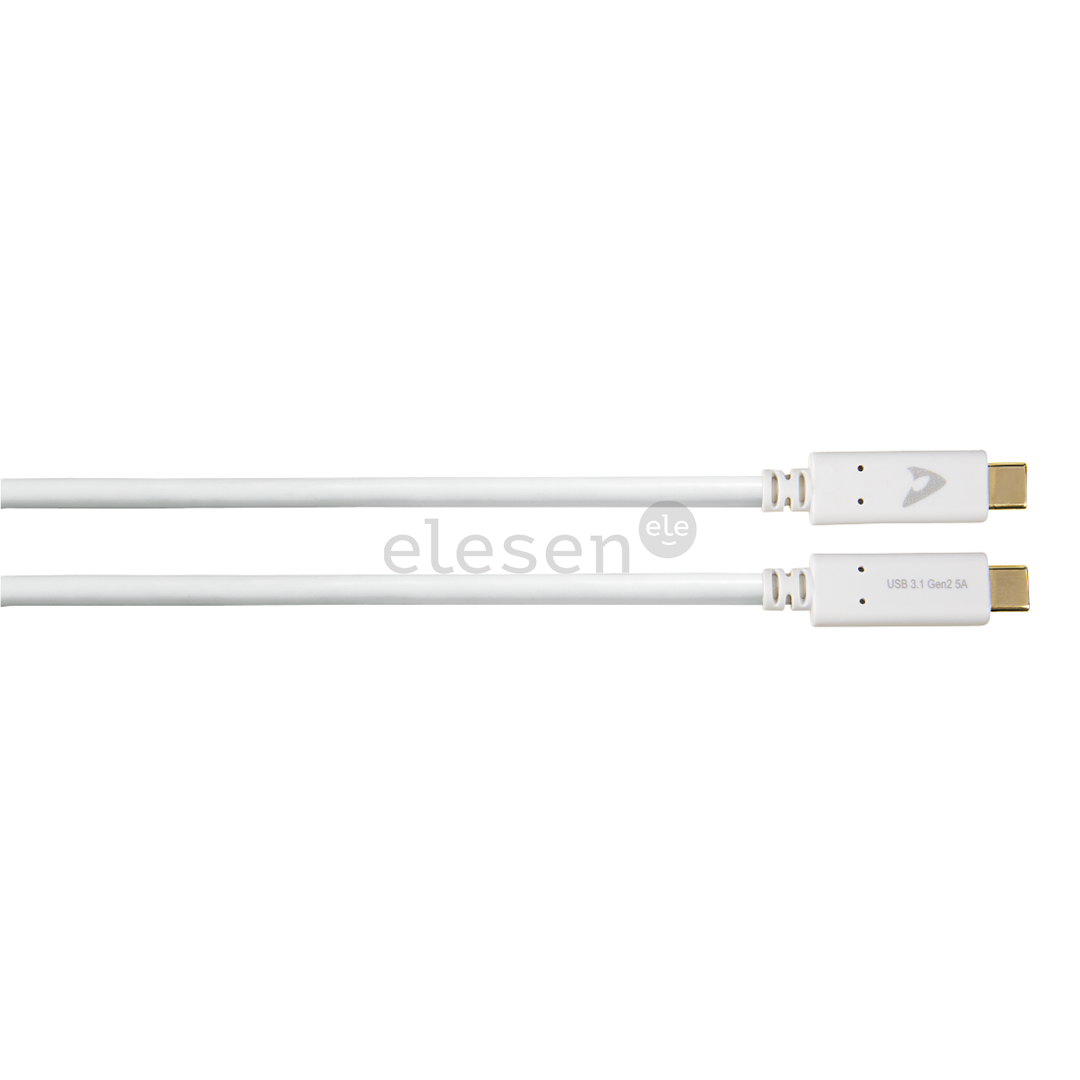 Laidas Avinity USB C 3,1 Gen2 > USB C plug 5A, 1m