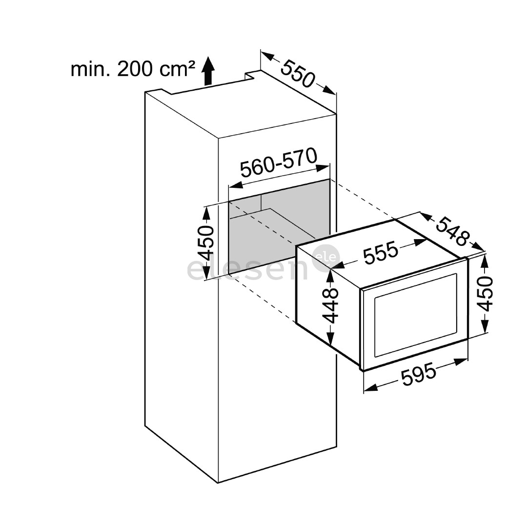 Įmontuojamas vyno šaldytuvas Liebherr WKEGB582-21