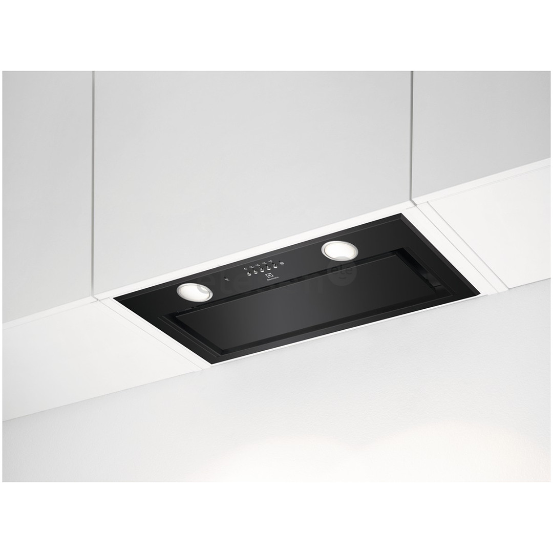 Electrolux, 700 m³/h, width 54 cm, black - Built-in Cooker Hood Item - LFG716R