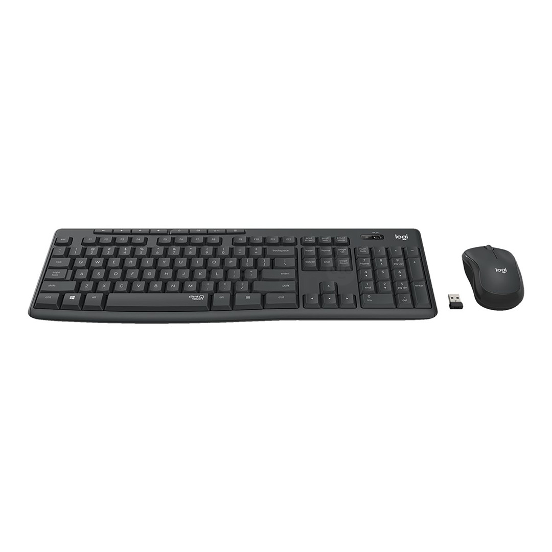 Logitech Slim Combo MK295, SWE, juoda - Klaviatūra ir pelė