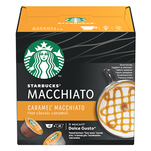 Nescafe Dolce Gusto Starbucks Caramel Macchiato, 6+6 порций - Кофейные капсулы Товар - 7613036943529