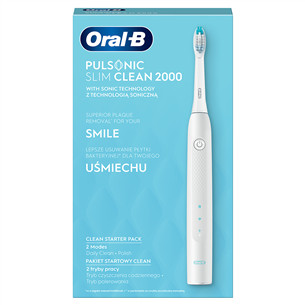 Braun Oral-B Pulsonic Slim Clean 2000 - Elektrinis dantų šepetėlis