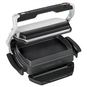 Tefal Optigrill+ + Snacking and baking XL, 2000 W, black/inox - Electric grill + baking accessory Item - GC724D12