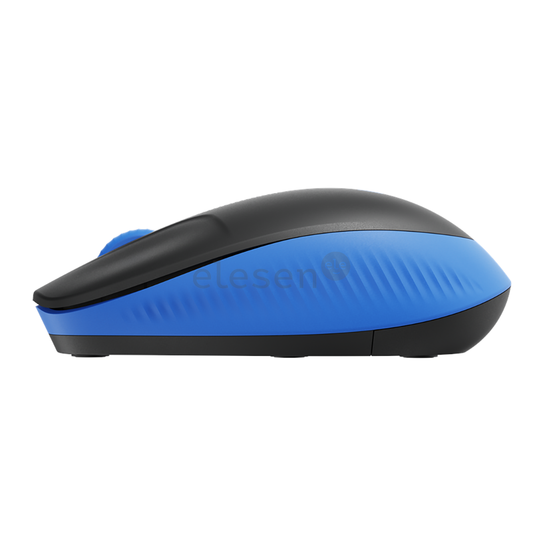 Logitech M190, синий/черный - Беспроводная оптическая мышь