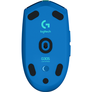 Pelė Logitech G305, Mėlyna Prekė - 910-006014