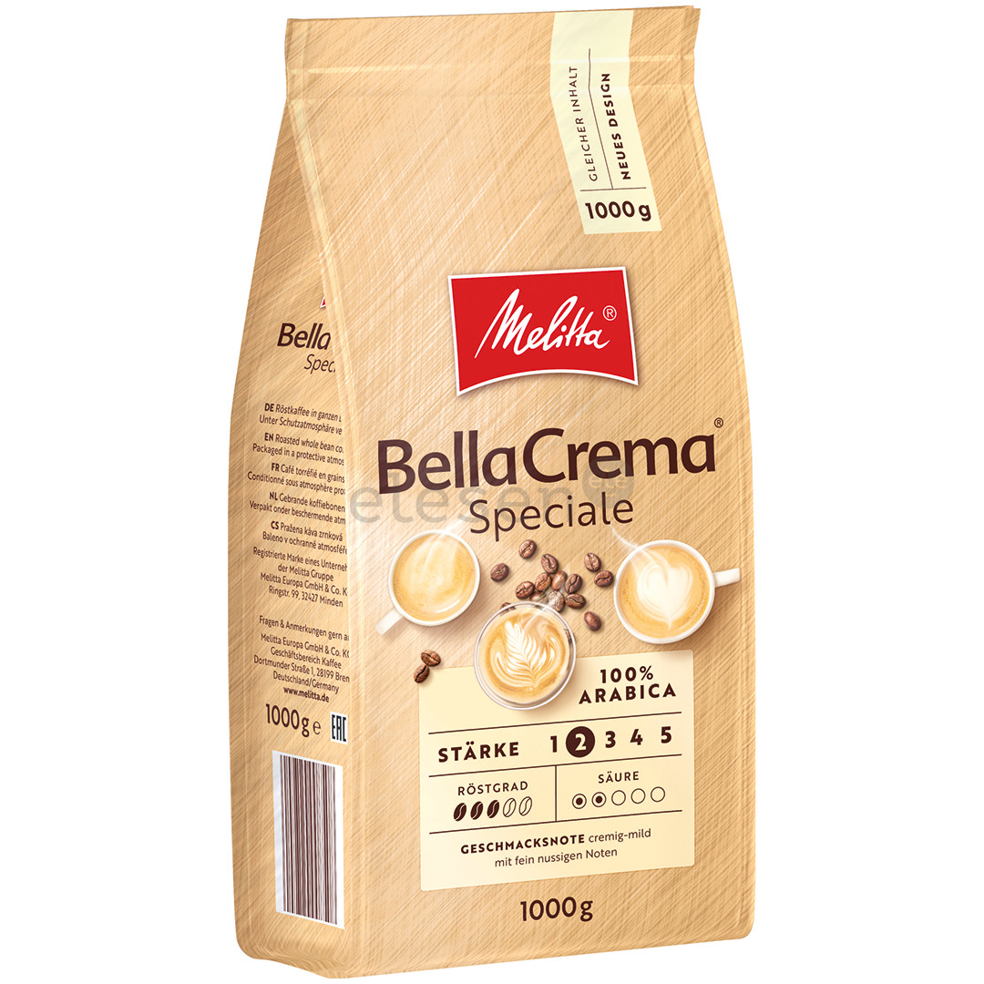 Melitta BellaCrema CafeSpeciale, 1 kg - Coffee beans Item - 008508