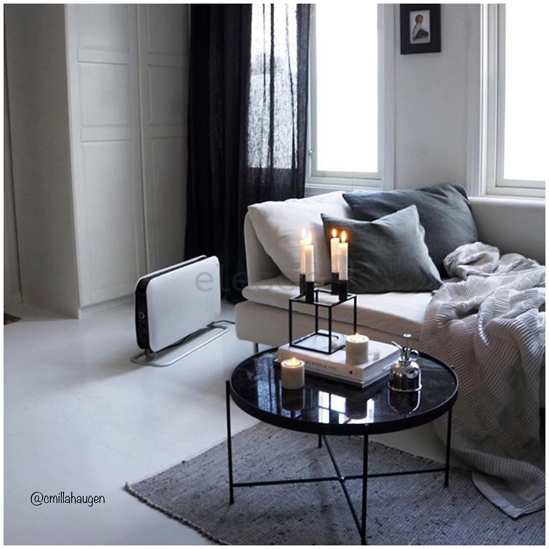 Mill, 2000W, baltas/juodas - Šildytuvas