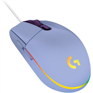 Logitech G102 LightSync, violetinė - Pelė