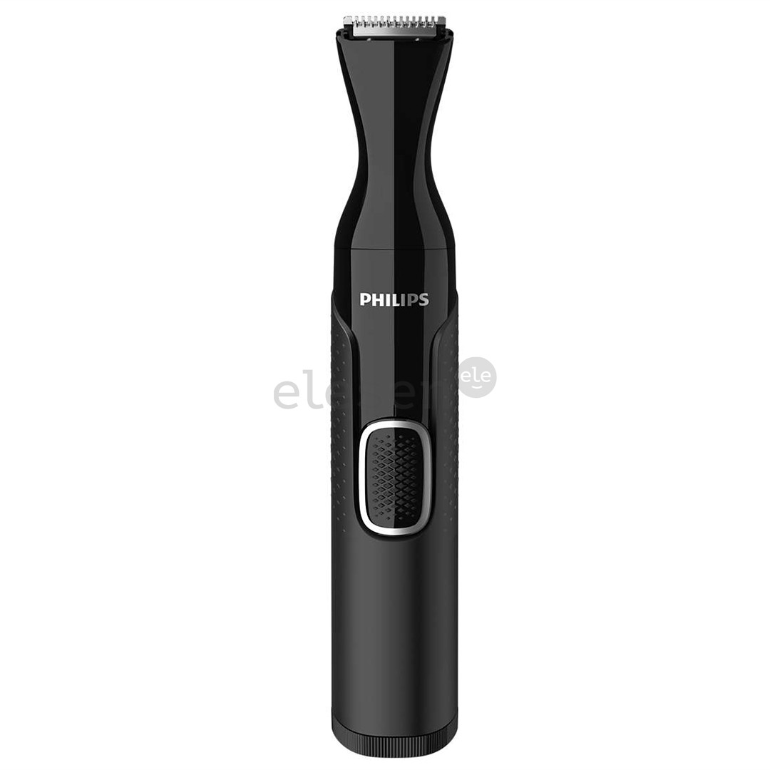 Philips 5000, juoda - Nosies ir ausų plaukų kirpimo mašinėlė
