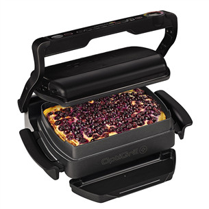 Tefal OptiGrill+ + Snacking & Baking, 2000 W, black - Table grill Item - GC714834