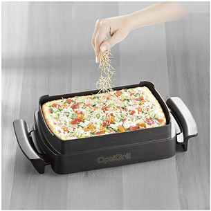 Tefal OptiGrill+ + Snacking & Baking, 2000 W, black - Table grill Item - GC714834
