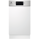 Electrolux 700 GlassCare, 10 комплектов посуды - Интегрируемая посудомоечная машина