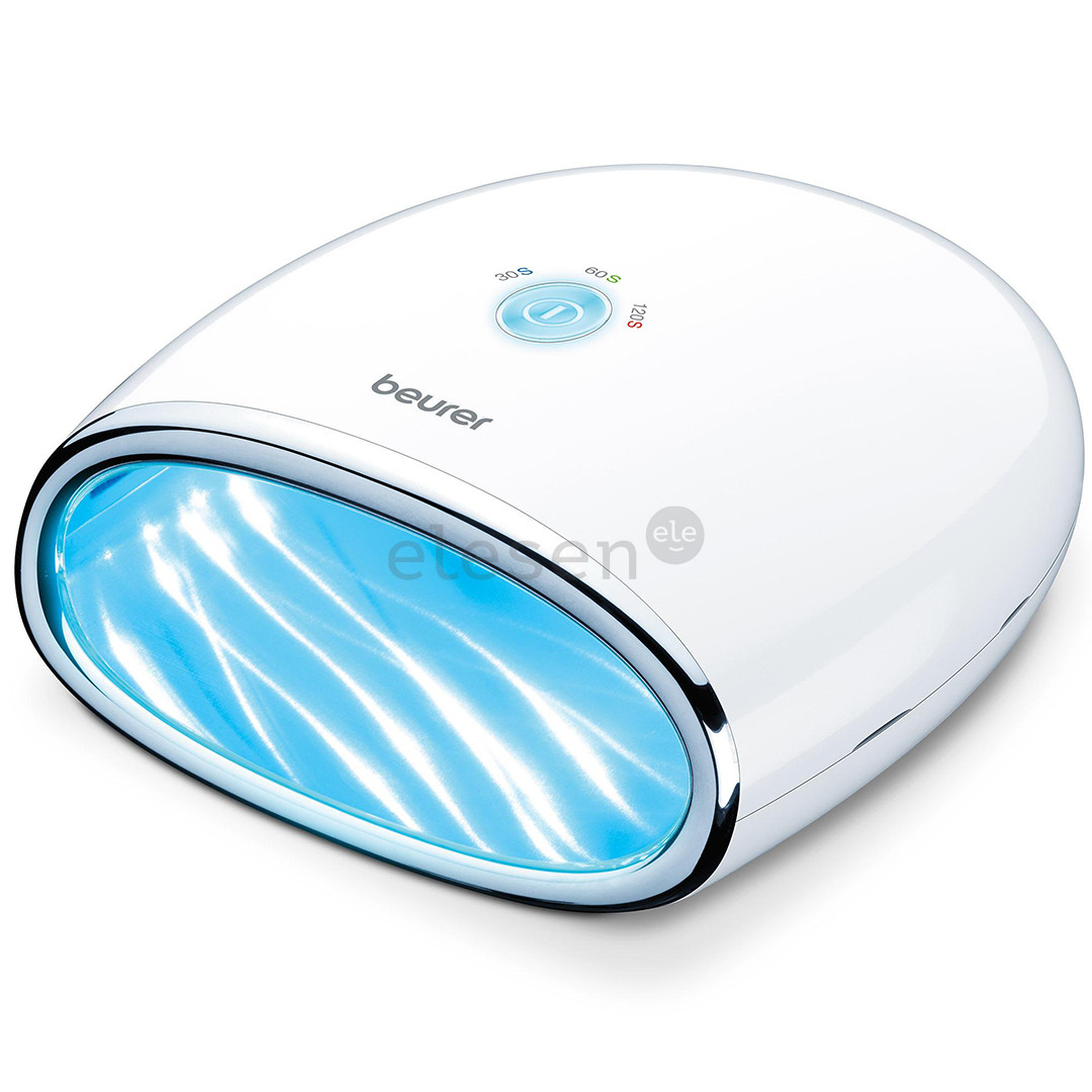 Beurer, 24 Вт, белый - Светодиодная/УФ-сушилка для ногтей Товар - MP48