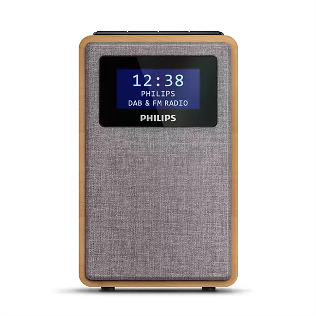 Philips, FM/DAB+, minimalist, rudas - Radijas