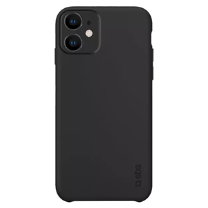 Dėklas SBS iPhone 12 / 12 Pro, Silikoninis, Black TEPOLOPROIP12MK