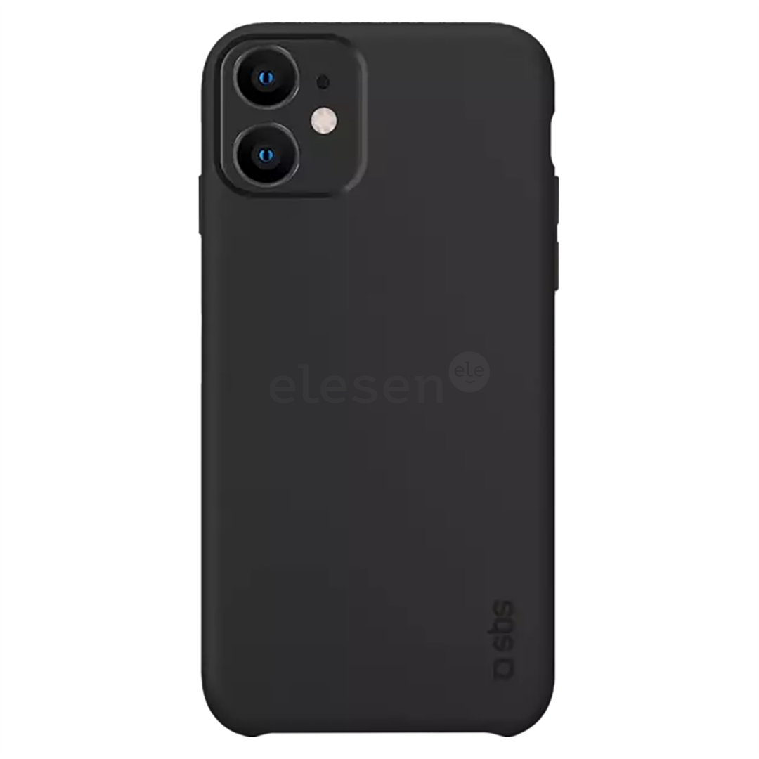 Dėklas SBS iPhone 12 / 12 Pro, Silikoninis, Black