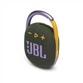 Belaidė kolonėlė JBL Clip 4, Žalia Prekė - JBLCLIP4GRN