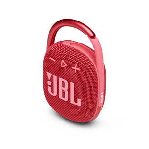 Belaidė kolonėlė JBL Clip 4, Raudona Prekė - JBLCLIP4RED JBLCLIP4RED