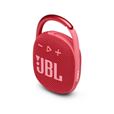 Belaidė kolonėlė JBL Clip 4, Raudona Prekė - JBLCLIP4RED
