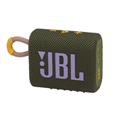 Belaidė kolonėlė JBL GO 3, Žalia