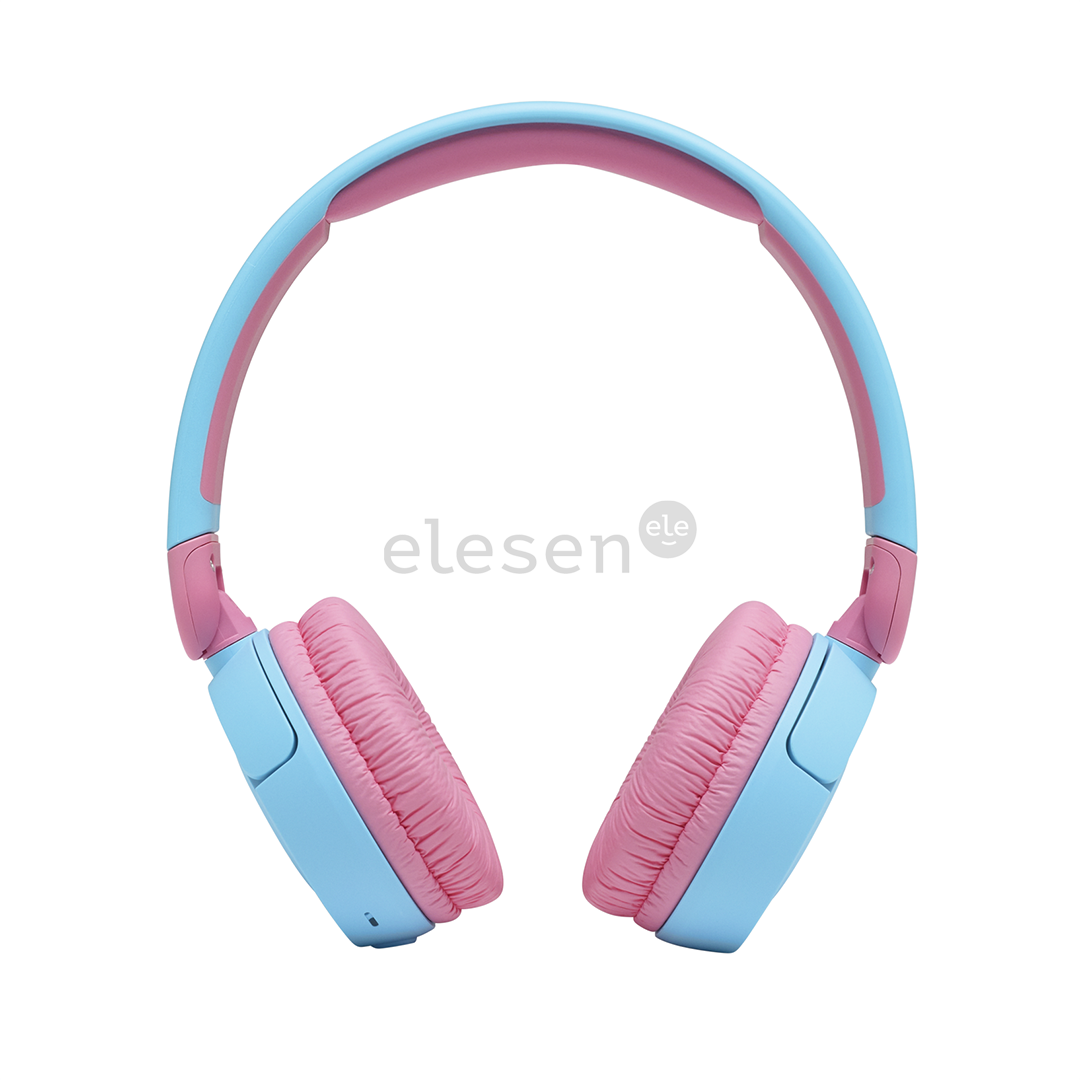 JBL JR 310, голубой/розовый - Полноразмерные беспроводные наушники