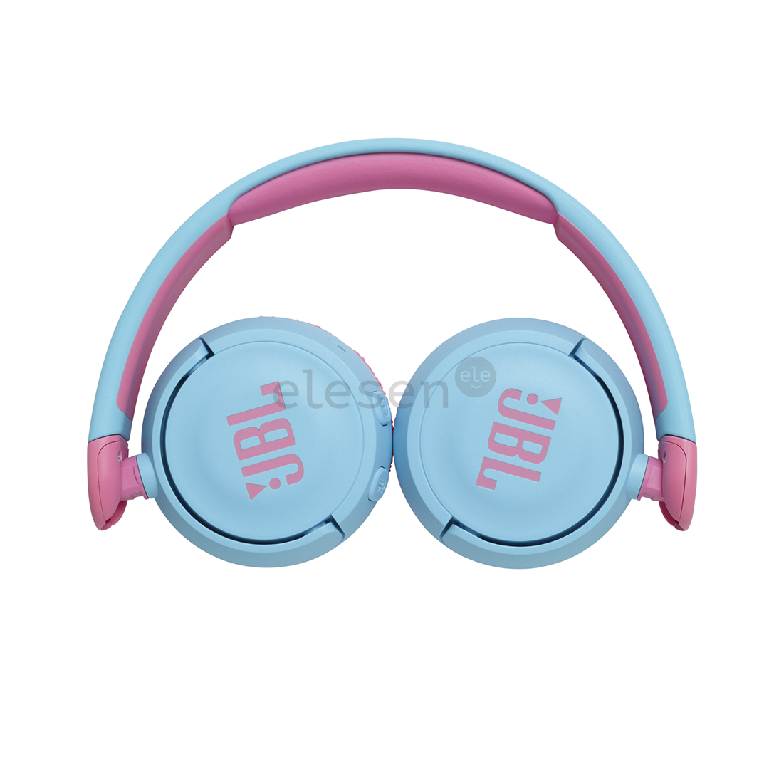 JBL JR 310, голубой/розовый - Полноразмерные беспроводные наушники